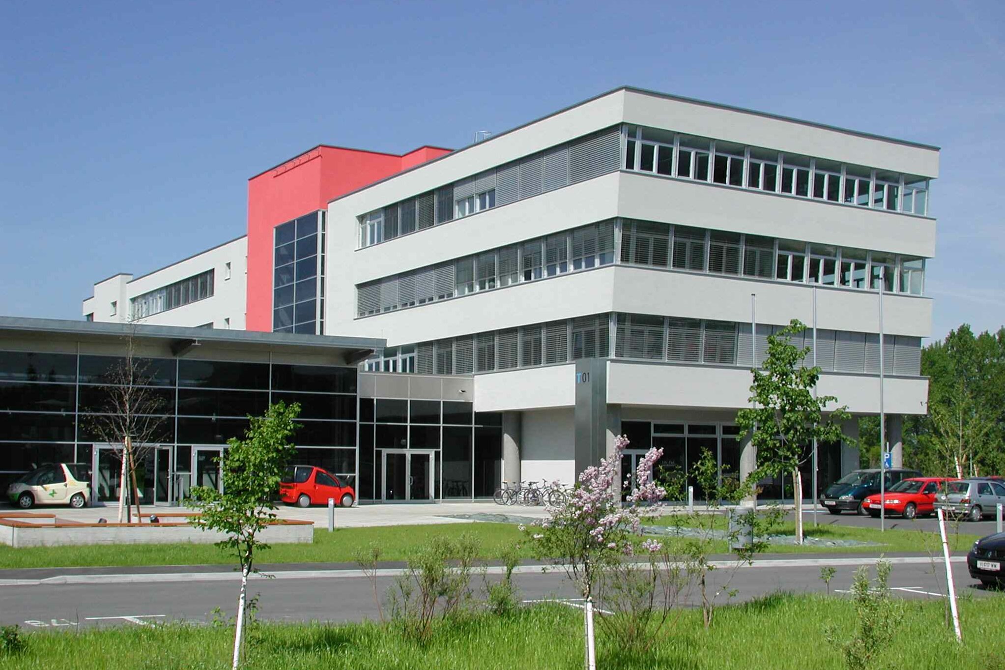 The building of the FH campus in Villach