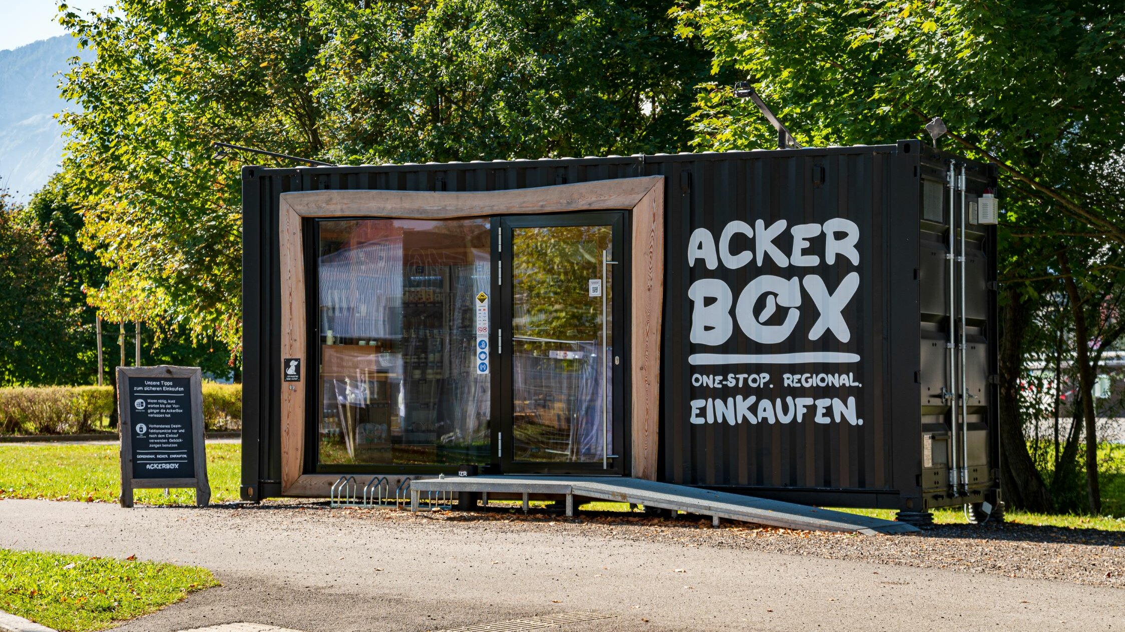 Der Container der Ackerbox 