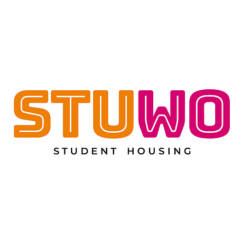 The logo of STUWO Studierendenheim