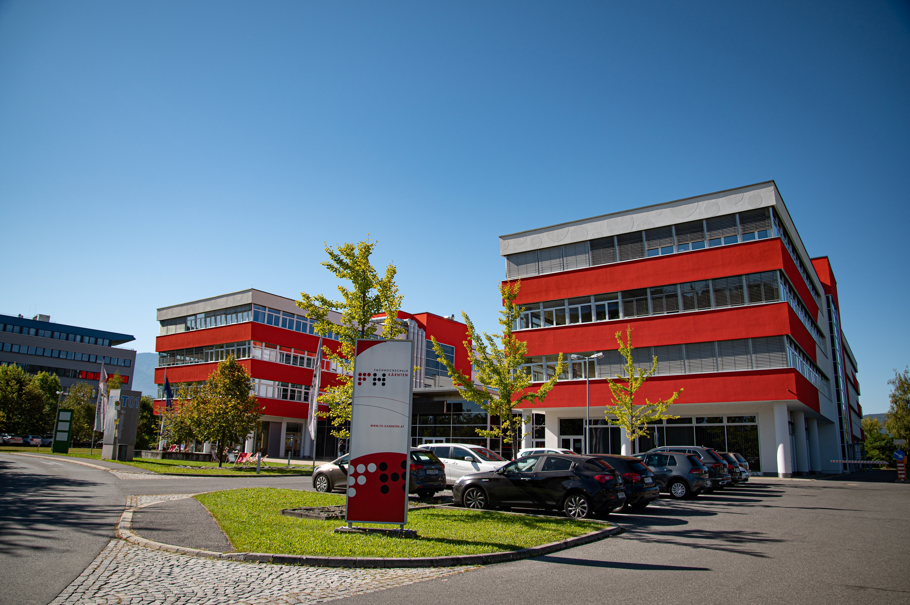 The Villach campus of CUAS in the Technology Park Villach