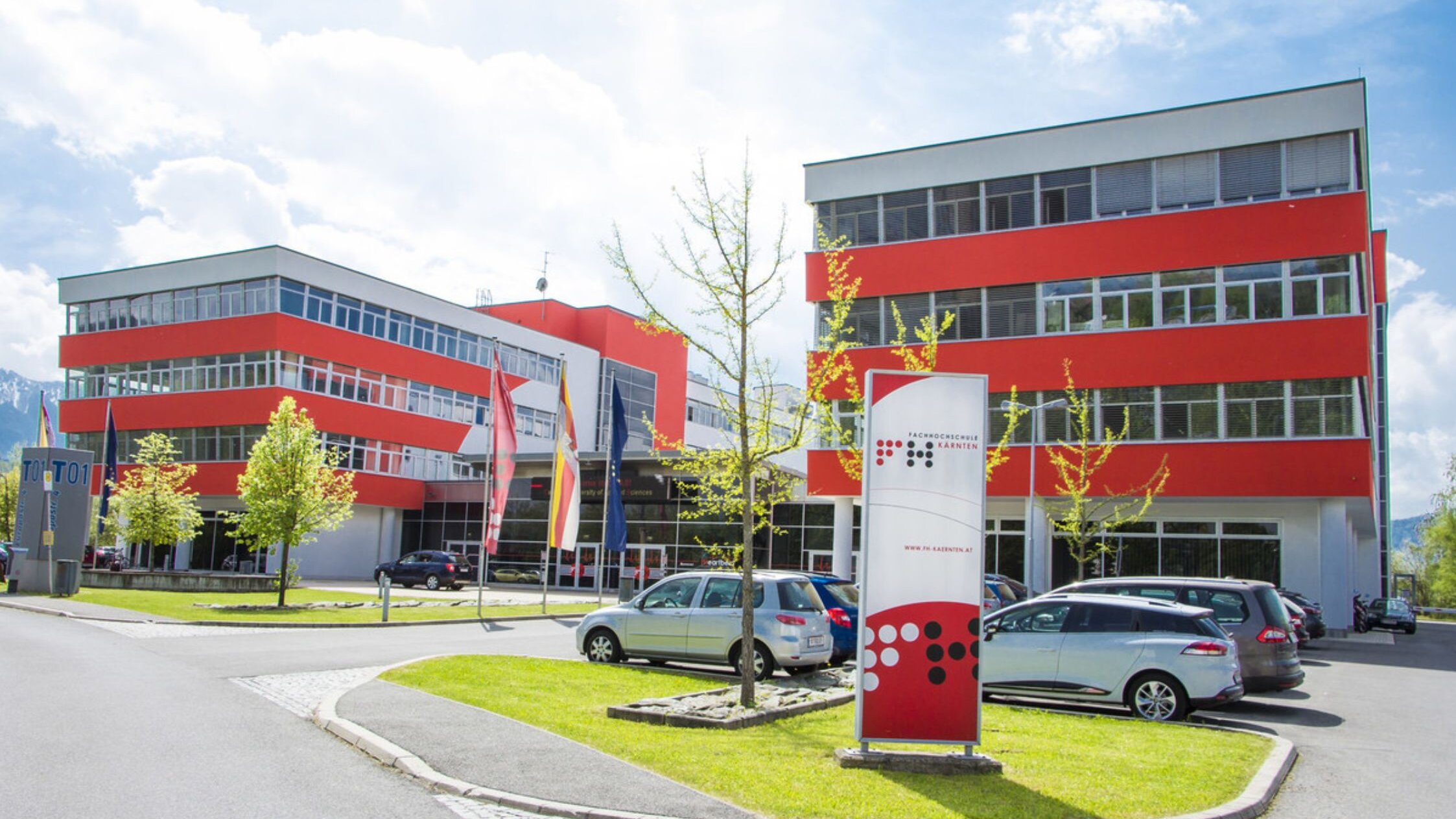 Gebäude der FH Kärnten in Villach