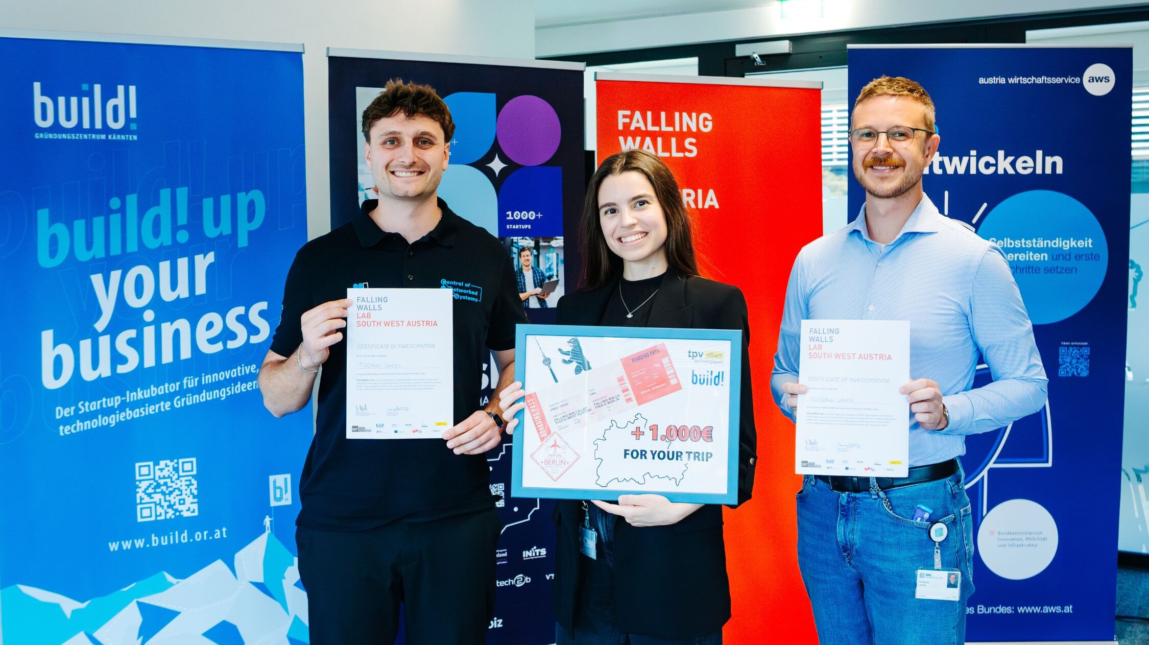 Die Gewinner:innen der Falling Walls Lab 2026 in Villach