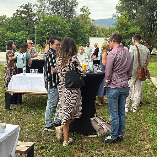 Networking beim vierten Business Breakfast