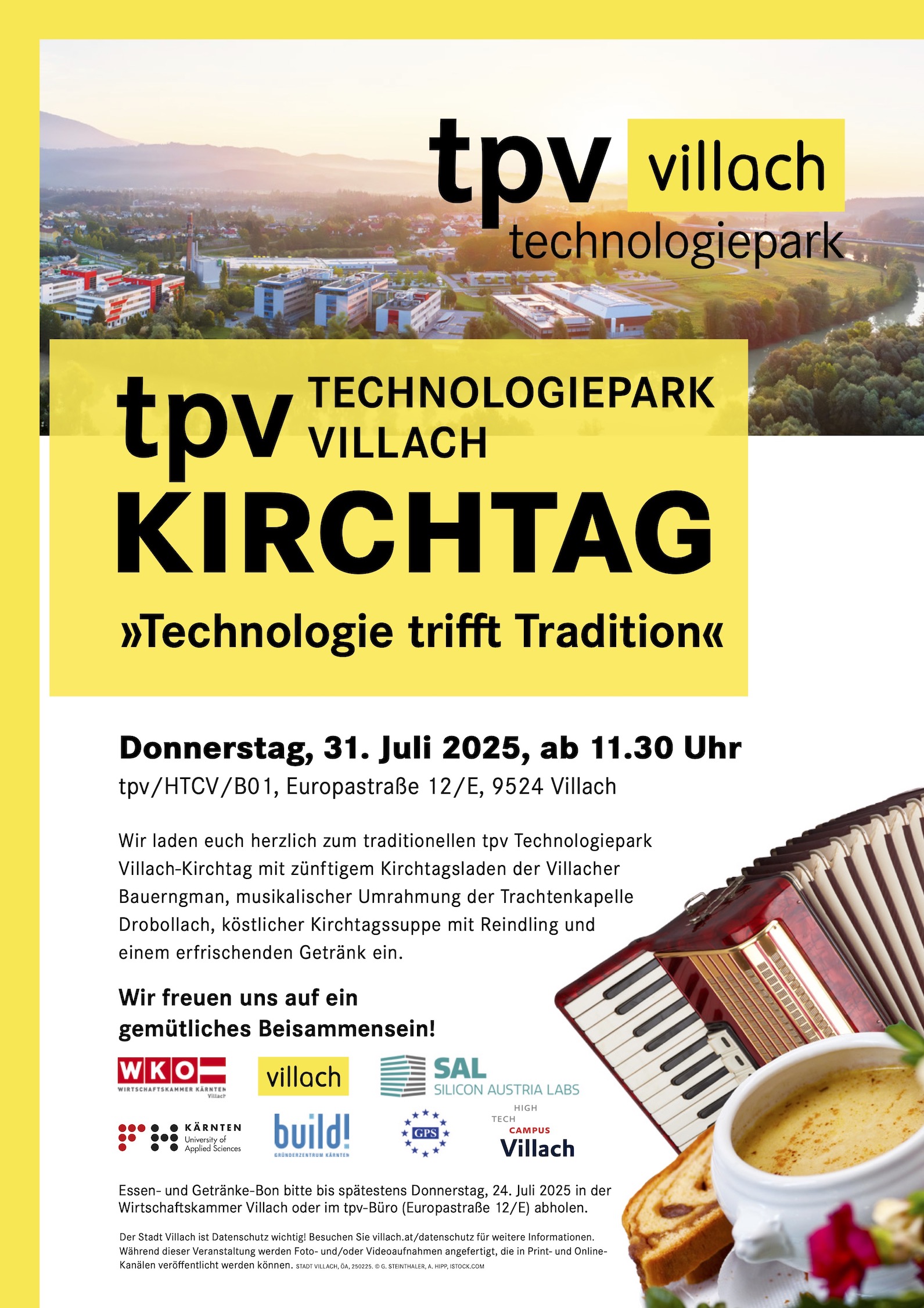 Einladung tpv Kirchtag Flyer tpv Kirchtag