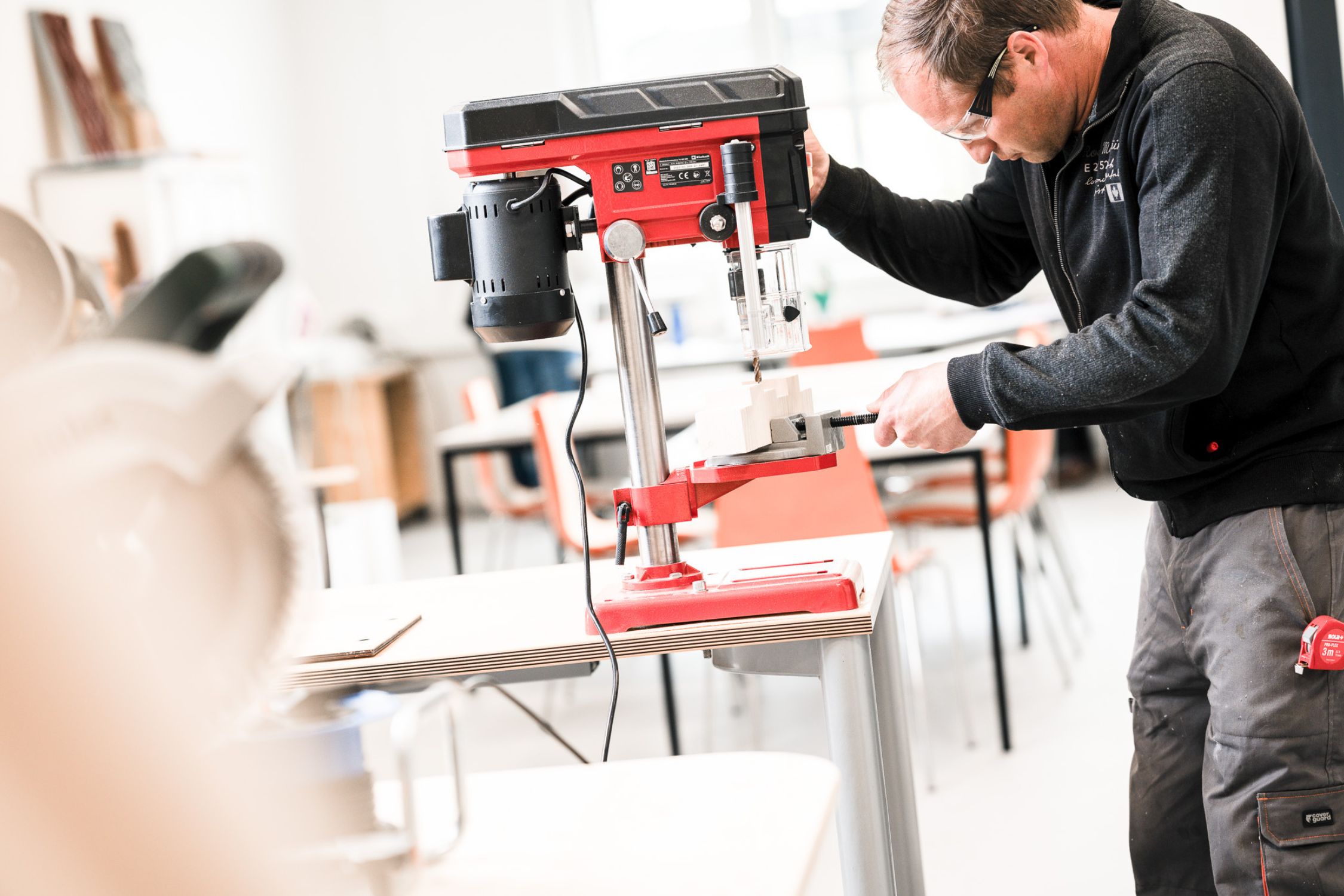 Man working in the workshop