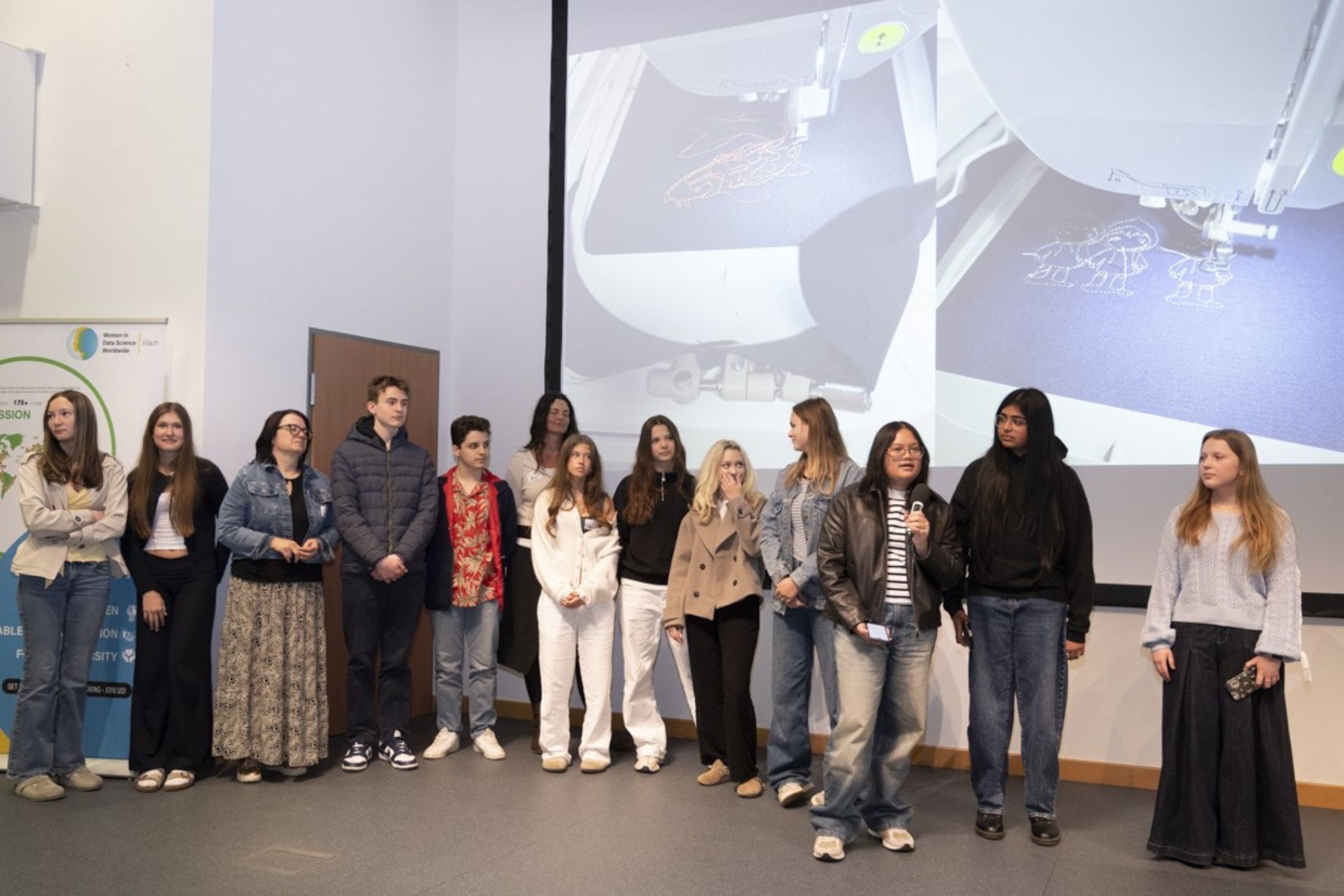 Schüler:innen bei der WiDS Villach 2026 Schüler:innen bei der WiDS Villach 2026