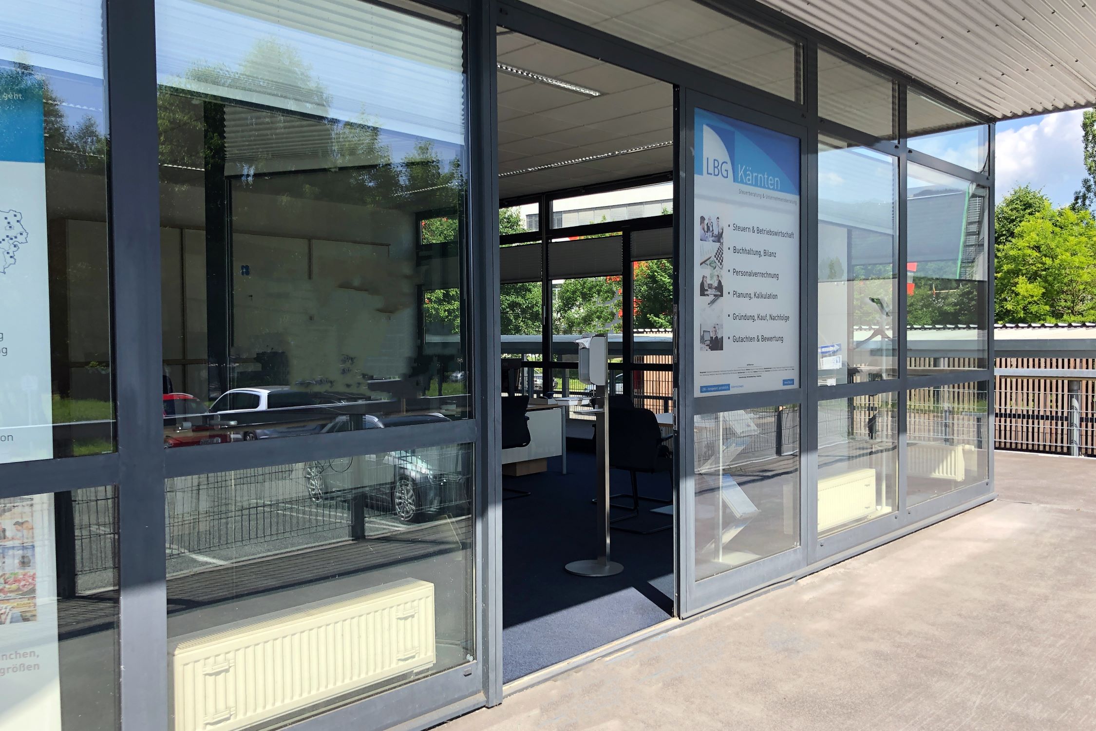 LBG entry area in Villach