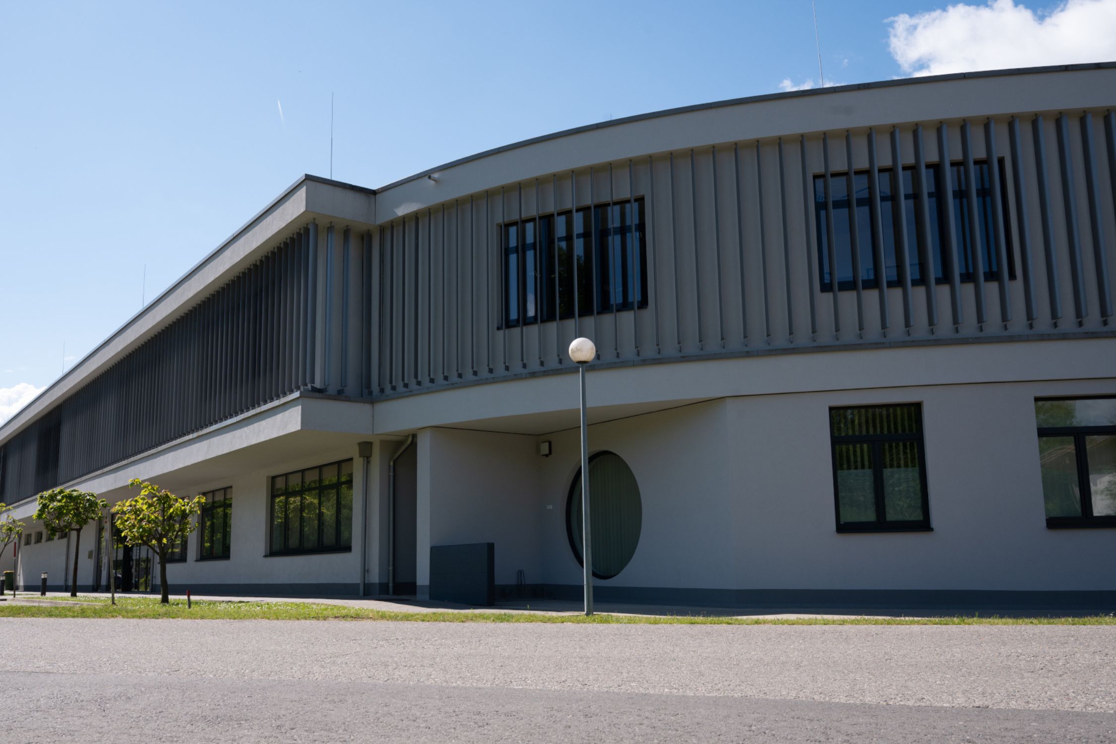 GPS building from the outside