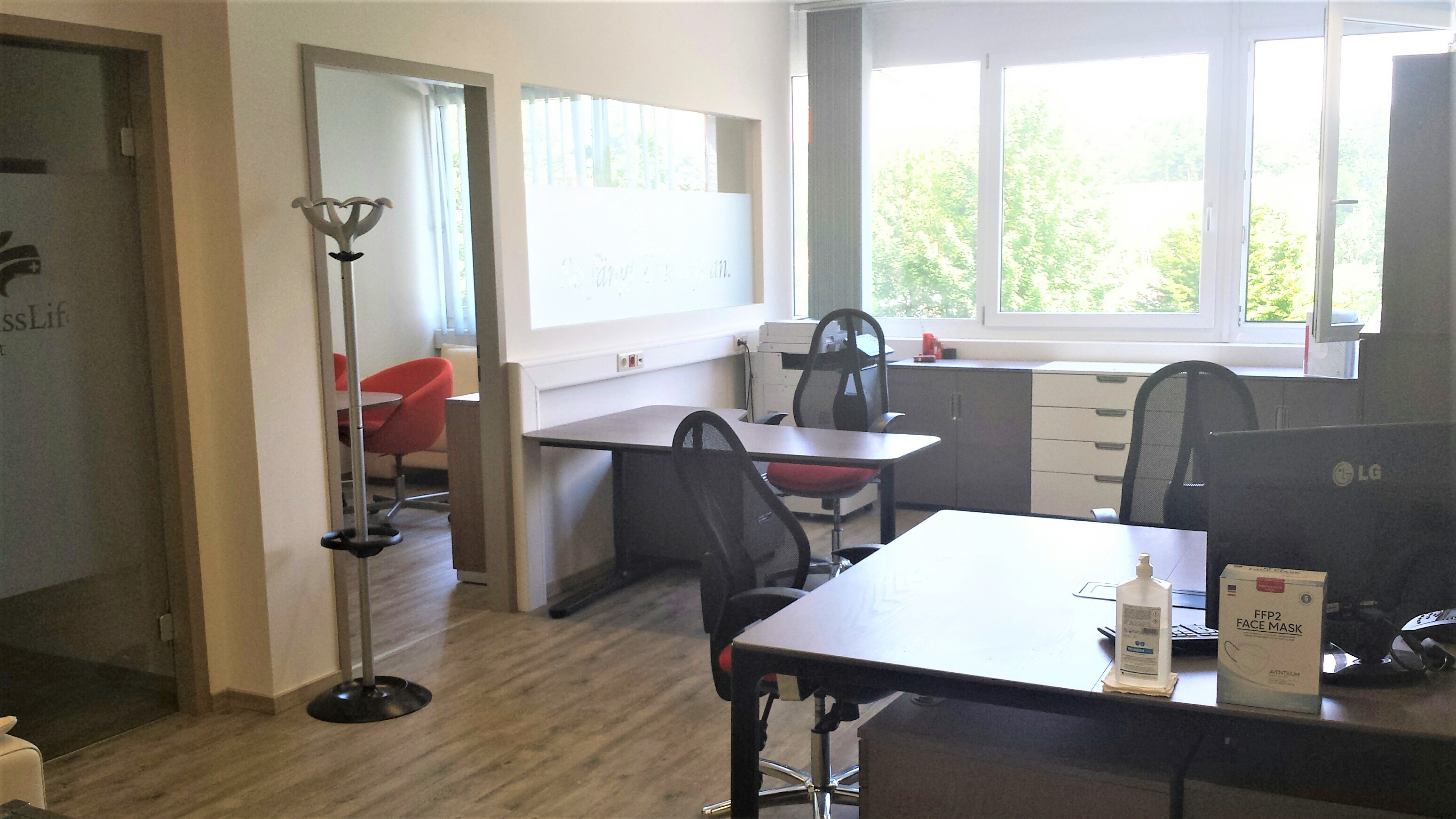 The office facilities of Swiss Life Select